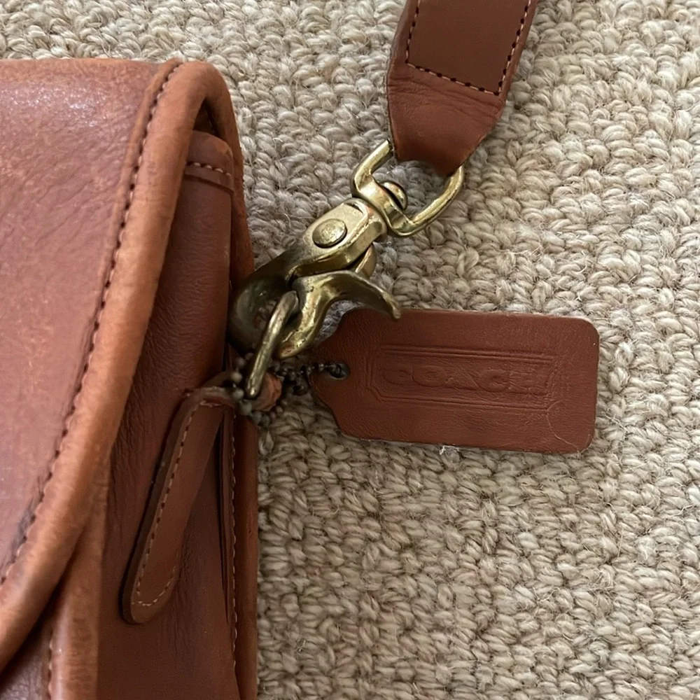 Coach Stewardess Style Leather briefcase - chestnut brown - Picture 3 of 11